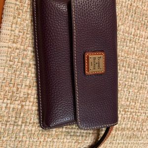 Plum colored wallet